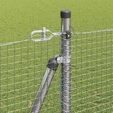 Recinzione Metallica Saldato con Base in Cemento 10 x 1,5 m