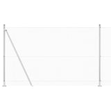Recinzione Metallica Saldato con Base in Cemento 25 x 1,4 m