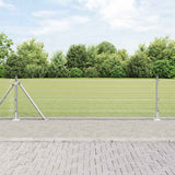 Recinzione Metallica Saldato con Base in Cemento 50 x 0,6 m