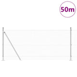 Recinzione Metallica Saldato con Base in Cemento 100 x 0,8 m