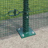 Recinzione Metallica Saldato con Base in Cemento
