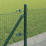 Recinzione Metallica Saldato con Base in Cemento 25 x 0,6 m