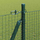 Recinzione Metallica Saldato con Base in Cemento 50 x 1,4 m