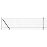 Recinzione Metallica Saldato con Base in Cemento 10 x 0,6 m
