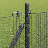 Recinzione Metallica Saldato con Base in Cemento 50 x 1 m Rete