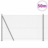 Recinzione Metallica Saldato con Base in Cemento 50 x 1,4 m