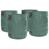 Sacchi per Rifiuti da Giardino 4 pcs Verde 79 x 79 x 99.5 cm