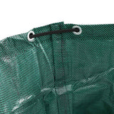 Sacchi per Rifiuti da Giardino 12 pcs Verde 45 x 45 x 76 cm