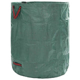 Sacchi per Rifiuti da Giardino 12 pcs Verde 79 x 79 x 99.5 cm