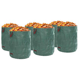 Sacchi per Rifiuti da Giardino 12 pcs Verde 79 x 79 x 99,5 cm