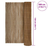 Recinzione in Willows Naturale 150 x 300 cm Salice