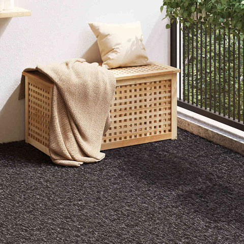 Erba artificiale Nero 5 x 1 m Polipropilene