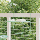 Tavolo Appeso da Balcone Verde menta 60 x 39 x 65 cm Acciaio