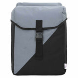 Borsa per biciclette Nero e Grigio 15.5 x 31.5 x 40 cm