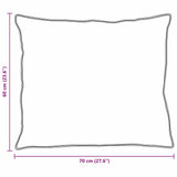 Cuscino con cuscino Bianco 60 x 70 cm Cotone