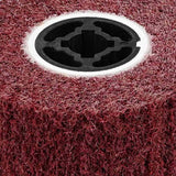 Rulli Abrasivi 3 pcs Rosso 12 x 12 x 10 cm Fibra Sintetica