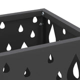 Supporto per Ombrellone Nero 15.5 x 15.5 x 49 cm Metallo