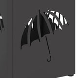 Supporto per Ombrellone Nero 15.5 x 15.5 x 49 cm Metallo