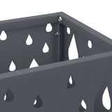 Supporto per Ombrellone Antracite 15.5 x 15.5 x 49 cm Metallo