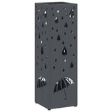 Supporto per Ombrellone Antracite 15.5 x 15.5 x 49 cm Metallo