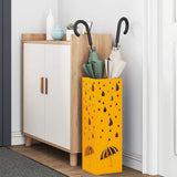 Supporto per Ombrellone Senape 15.5 x 15.5 x 49 cm Metallo