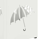 Supporto per Ombrellone Bianco 15.5 x 15.5 x 49 cm Metallo