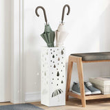 Supporto per Ombrellone Bianco 15.5 x 15.5 x 49 cm Metallo