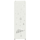 Supporto per Ombrellone Bianco 15.5 x 15.5 x 49 cm Metallo