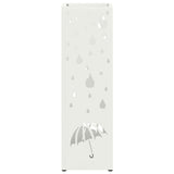 Supporto per Ombrellone Bianco 15.5 x 15.5 x 49 cm Metallo