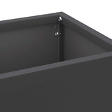 Supporto per Ombrellone Nero 15,5 x 15,5 x 49 cm Metallo