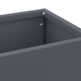 Supporto per Ombrellone Antracite 15.5 x 15.5 x 49 cm Metallo