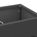 Supporto per Ombrellone Nero 15.5 x 15.5 x 49 cm Metallo