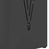 Supporto per Ombrellone Nero 15.5 x 15.5 x 49 cm Metallo