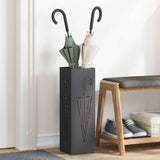 Supporto per Ombrellone Nero 15.5 x 15.5 x 49 cm Metallo