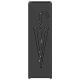 Supporto per Ombrellone Nero 15.5 x 15.5 x 49 cm Metallo