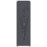 Supporto per Ombrellone Antracite 15.5 x 15.5 x 49 cm Metallo