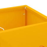 Supporto per Ombrellone Senape 15.5 x 15.5 x 49 cm Metallo