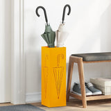 Supporto per Ombrellone Senape 15.5 x 15.5 x 49 cm Metallo