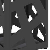 Supporto per Ombrellone Nero 15.5 x 15.5 x 49 cm Metallo