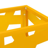 Supporto per Ombrellone Senape 15.5 x 15.5 x 49 cm Metallo