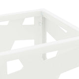 Supporto per Ombrellone Bianco 15.5 x 15.5 x 49 cm Metallo