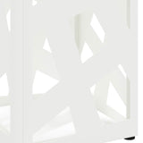 Supporto per Ombrellone Bianco 15.5 x 15.5 x 49 cm Metallo