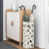 Supporto per Ombrellone Bianco 15.5 x 15.5 x 49 cm Metallo