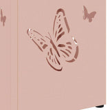 Supporto per Ombrellone Rosa 15.5 x 15.5 x 49 cm Metallo