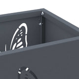 Supporto per Ombrellone Antracite 15.5 x 15.5 x 49 cm Metallo