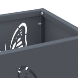 Supporto per Ombrellone Antracite 15.5 x 15.5 x 49 cm Metallo