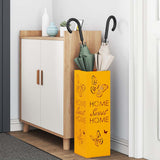 Supporto per Ombrellone Senape 15.5 x 15.5 x 49 cm Metallo