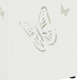 Supporto per Ombrellone Bianco 15.5 x 15.5 x 49 cm Metallo