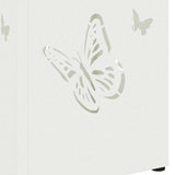 Supporto per Ombrellone Bianco 15.5 x 15.5 x 49 cm Metallo