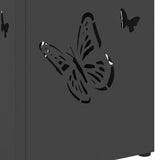 Supporto per Ombrellone Nero 15.5 x 15.5 x 49 cm Metallo